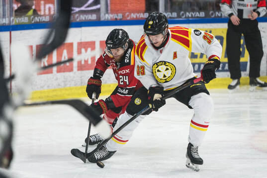 Luleås Brendan Shinnimin och Brynäs Jakob Silfverberg
