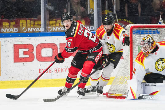 Luleås Filip Eriksson och Brynäs Johan Larsson