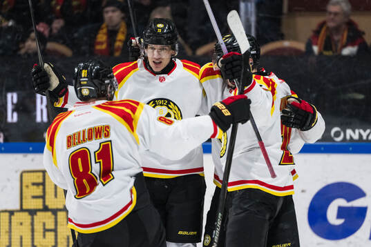 Brynäs Oskar Lindblom jublar