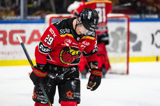 Luleås Erik Gustafsson deppar
