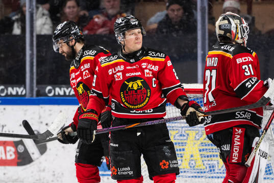 Luleås Frederic Allard och Erik Gustafsson