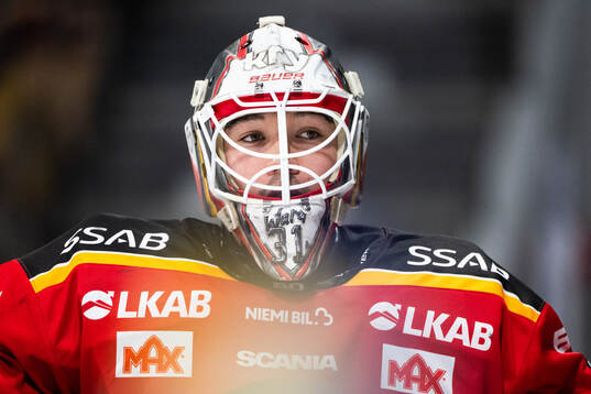 Luleås målvakt Matteus Ward