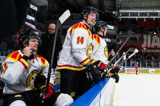 Brynäs Robert Hägg reagerar