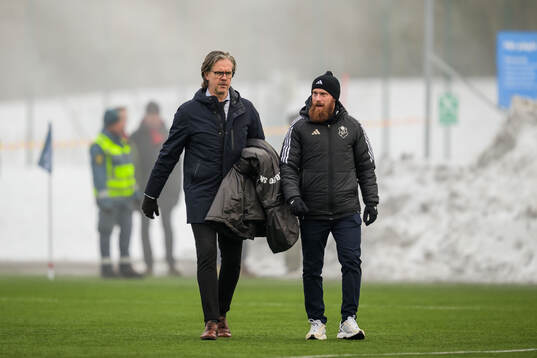 Örebros tränare Rikard Norling och Östers IFs tränare