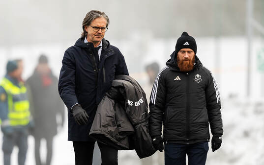 Örebros tränare Rikard Norling och Östers IFs tränare