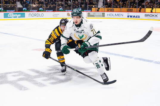 Skellefteås Lars Bryggman och Färjestads Viktor Lodin