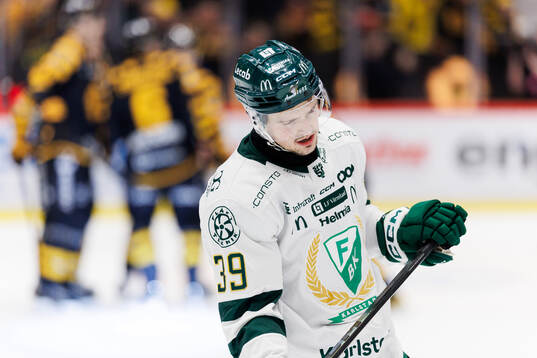 Färjestads Luke Philp deppar