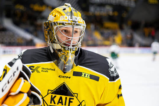 Skellefteås målvakt Linus Söderström