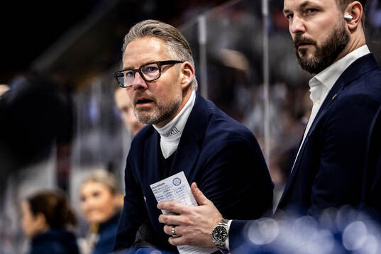 Leksands tränare Johan Hedberg
