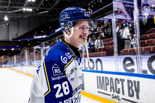 Leksands Victor Johansson jubel