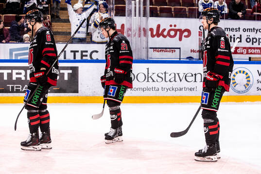 Örebros Filip Berglund och Patrik Puistola och Niklas