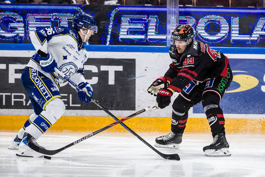 Leksands Stefan Milosevic och Örebros Patrik Karlkvist