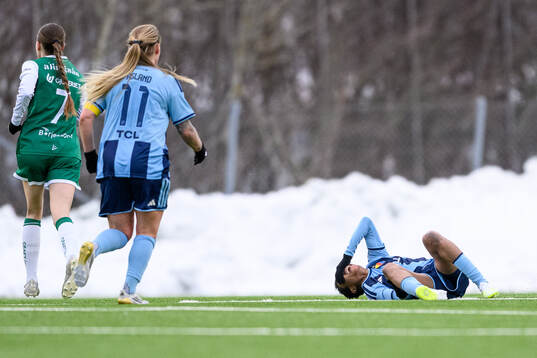 Djurgårdens Goodness Osigwe har ont
