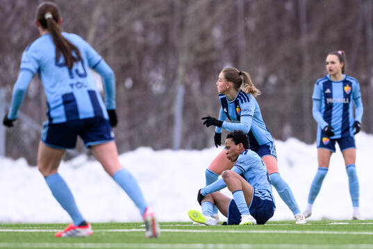 Djurgårdens Goodness Osigwe har ont