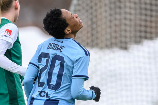Djurgårdens Goodness Osigwe deppar