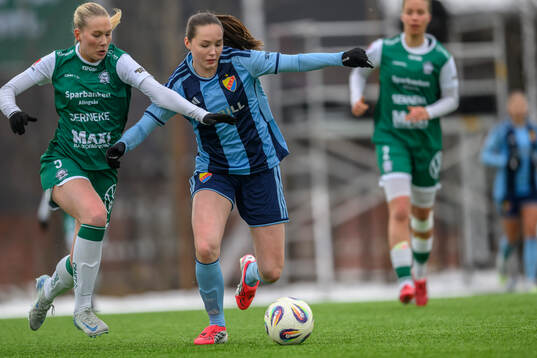 Alingsås Agnes Björkqvist och Djurgårdens Zoe Källström