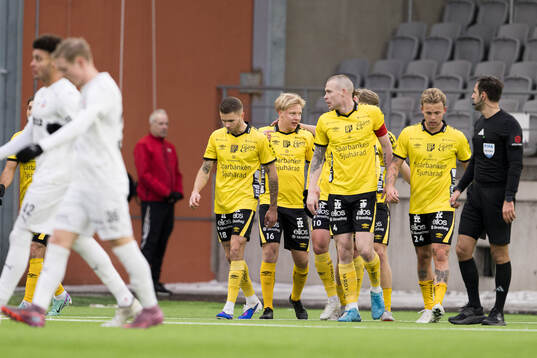 Elfsborgs Altti Hellemaa jublar