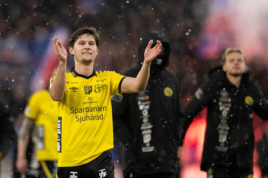 Elfsborgs Rasmus Wikström jublar