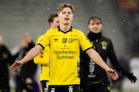 Elfsborgs Gottfrid Rapp jublar