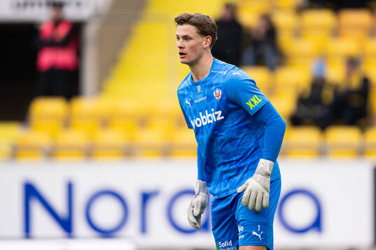 Helsingborgs målvakt Johan Brattberg