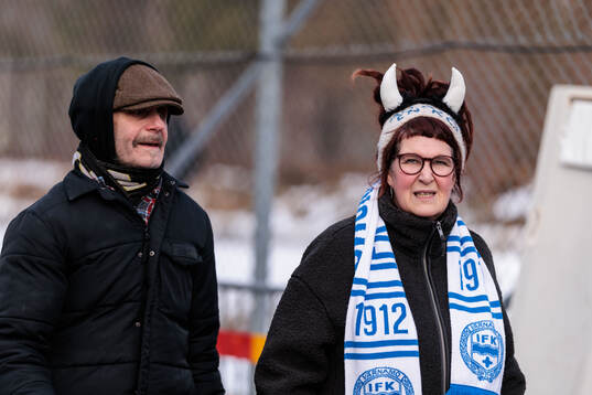 Och under fotbollsmatchen i Svenska Cupen mellan Värnamo
