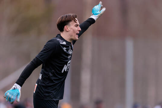 Örgrytes målvakt Hampus Gustafsson