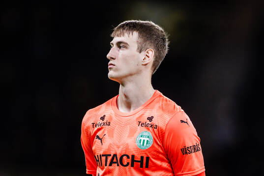 Västerås målvakt Elis Jäger