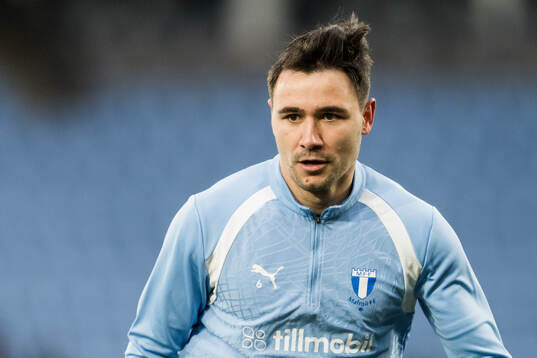 Malmö FFs Yanis Karabelyov