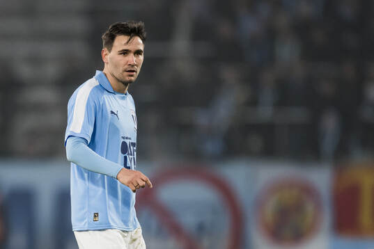Malmö FFs Yanis Karabelyov