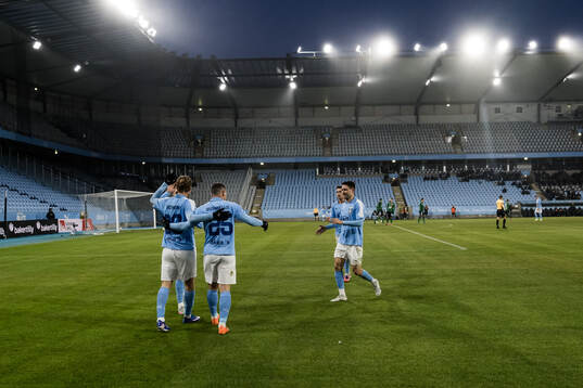 Malmö FFs Erik Botheim jublar