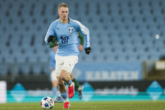 Malmö FFs Daniel Gudjohnsen