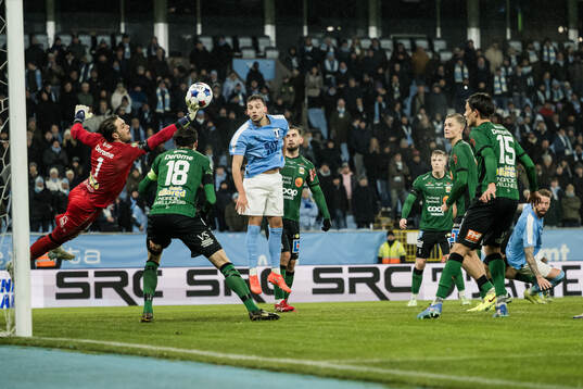 Malmö FFs Colin Rösler och Pontus Jansson