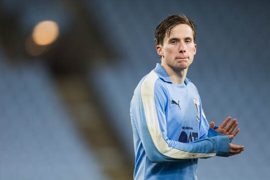 Malmö FFs Johan Karlsson