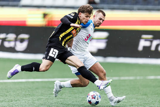 Häckens Gustav Lindgren och Oddevolds Jesper Merbom