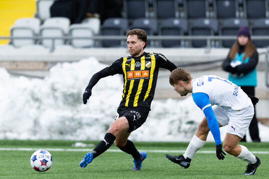 Häckens Adam Lundkvist och Oddevolds Vincent Sundberg