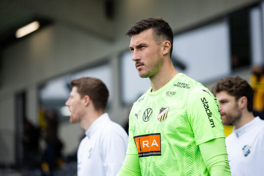Häckens målvakt Andreas Linde