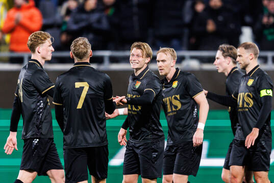 GAIS Rasmus Niklasson Petrovic jublar