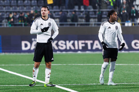Landskronas Allen Smajic och Christian Stark deppar