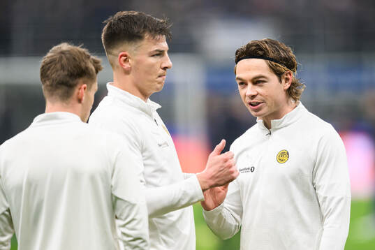 Jostein Gundersen and Patrick Berg of Bodø/Glimt