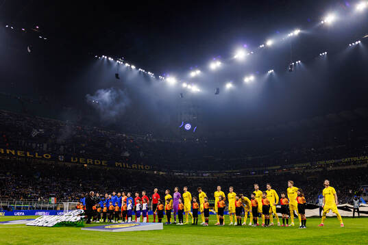 Players of Inter and of Bodø/Glimt