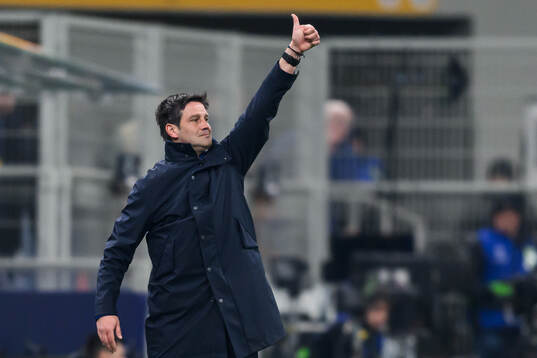 Head coach Cristian Chivu of Inter