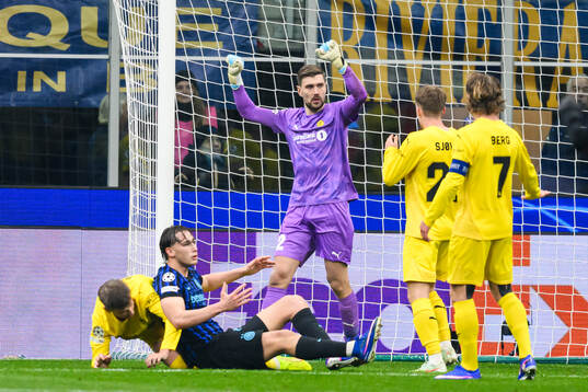 Goalkeeper Nikita Haikin of Bodø/Glimt