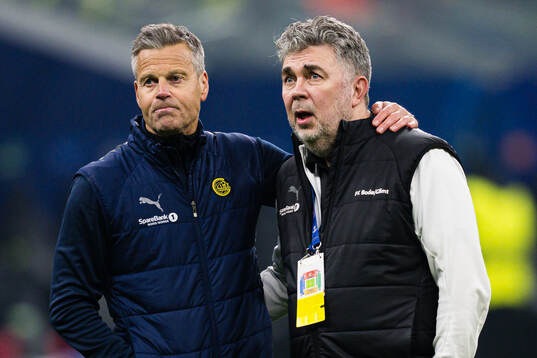 Head coach Kjetil Knutsen of Bodø/Glimt and Frode