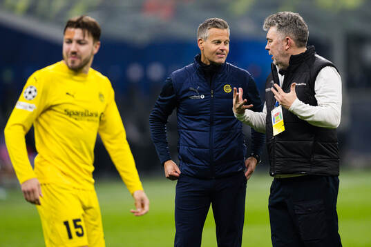 Head coach Kjetil Knutsen of Bodø/Glimt and Frode
