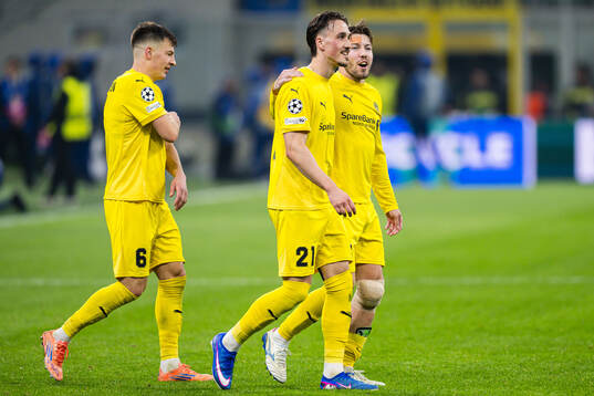 Andreas Helmersen and Fredrik André Bjørkan of Bodø/Glimt
