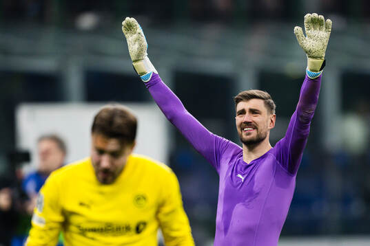 Goalkeeper Nikita Haikin of Bodø/Glimt