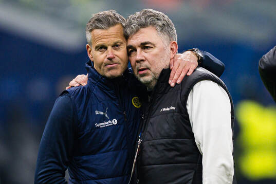 Head coach Kjetil Knutsen of Bodø/Glimt and Frode