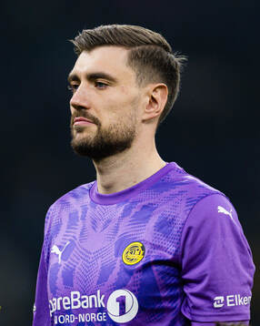 Goalkeeper Nikita Haikin of Bodø/Glimt