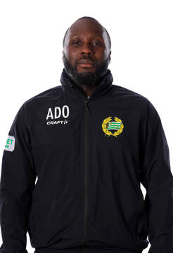Hammarbys sportassistent Ange Desire Obrou