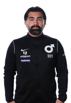 Degerfors assisterande tränare Rebaz Hassan